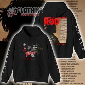 Rod Wave Nostalgia Tour 2023 Hoodie, Rod Wave Tour 2023 Shirt, Nostalgia 2023 Tour Shirt, Rod Wave Album Merch, Rod Wave 2023 Concert Sweatshirt