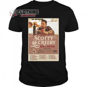 Scotty McCreery Cab In A Solo Tour Dates 2024 Merch, Scotty McCreery Tour 2024 Shirt, Scotty McCreery Concert 2024 Tee, Cab In A Solo Tour T-Shirt
