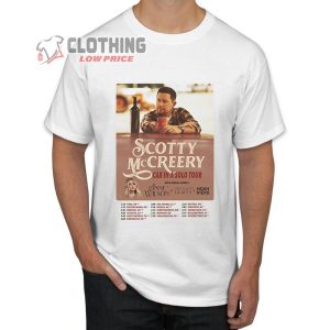 Scotty McCreery Tour Dates Tickets 2024 Merch, Scotty McCreery Cab In A Solo Tour Tee, Scotty McCreery Concert 2024 T-Shirt