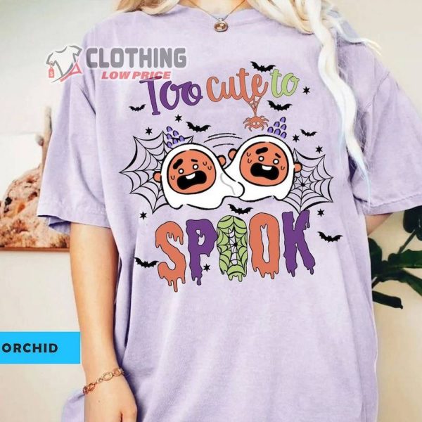 Shooky Bt21 Halloween Shirt, Too Cute To Spook Halloween Bt21 Shirt, BTS Halloween Tee, Shocky Suga Tee, BT21 Spooky Season, Gift For Army