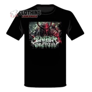 Slaughter To Prevail Tour 2023 Poster T Shirt Hoodie And Sweater