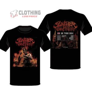 Slaughter To Prevail UK Tour 2024 Dates And Tickets Merch, Slaughter To Prevail Poster 2024 Concert T-Shirt, Hoodie And Sweater