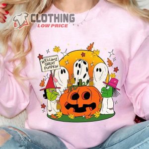 Spooky Season Halloween Ghost Sweatshirt I Got A Rock Charlie Brown Shirt Funny Ghost Costume3