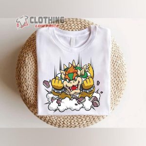 Super Mario Angry Bowser Shirt Mario Bowser Shir2