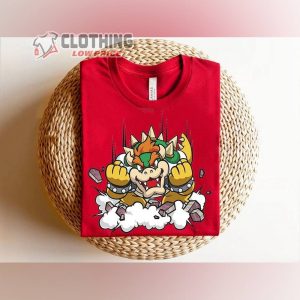 Super Mario Angry Bowser Shirt Mario Bowser Shir4