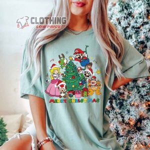 Super Mario Merry Christmas Shirt Bowser Shirt Chris4