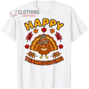 Thanksgiving Happy Turkey Family T Shirt Thanksgiving Shi3