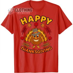 Thanksgiving Happy Turkey Family T Shirt Thanksgiving Shi5