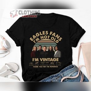The Eagles Vintage Shirt, The Eagles The Long Goodbye Tour 2023 Graphic Tshirt, The Eagles Band Setlist Shirt, The Eagles 90S Vintage Signature Tee
