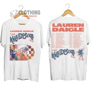 The Kaleidoscope Tour 2023 Merch, Lauren Daigle Tour 2023 Shirt, Lauren Daigle World Music Tour 2023 T-Shirt