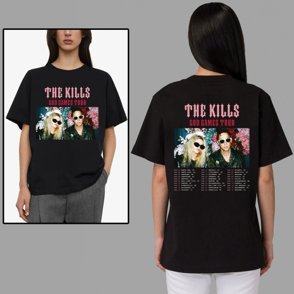 The Kills God Games Tour 2024 Merch, The Kills New Song Wasterpiece Shirt, The Kills Tour Dates 2024 T-Shirt