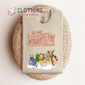 The Most Wonderful Time Of The Year Shirt, Disney Winnie The Pooh Eeyore Bee Funny T Shirt