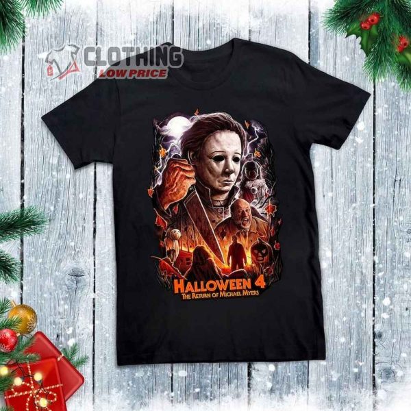 The Return Of Michael Myers Shirt, Halloween 4 Tee, Michael Myers Halloween, Halloween Killers Shirt, Halloween Horror Movies