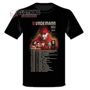 Till Lindemann Tour 2023 Dates And Setlist T Shirt Hoodie And Sweater