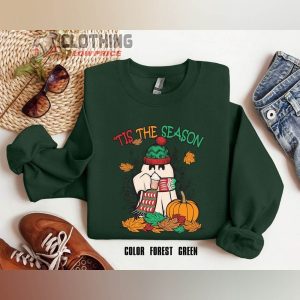Tis The Season Snowman Sweatshirt, Happy Hallothanksmas Sweatshirt, Halloween Sweatshirt, Thanksgiving Shirt, Christmas Shirt, Snowmen Shirt, Halloween Gift