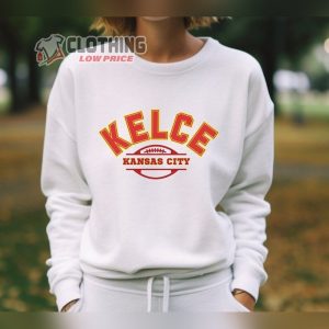 Travis Kelce Football Crewneck Merch, Travis Kelce Taylor Swift Sweatshirt, Kansas City Sweatshirt, Football Fan Tee