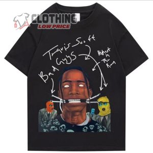 Travis Scott Bad Guys Hidden In The Room T Shirt2