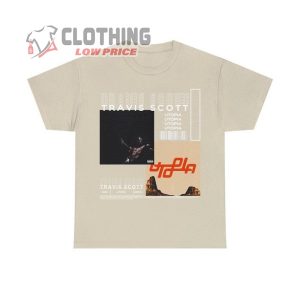 Travis Scott Shirt Album Utopia Viral Unisex Tee Tour Asap Rocky Jackboys Merch Shirt