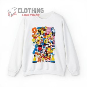 Treehouse Of Horror Unisex Sweatshirt Limited Campaign Simpsons Crewneck Sweatshirt