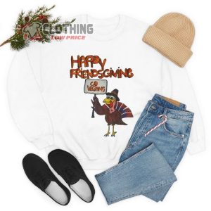 Turkey Friendsgiving Sweatshirt Thanksgiv5