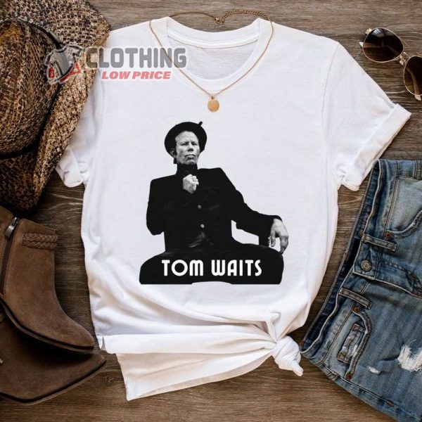 Unisex Tom Waits Shirt,Tom Waits Songs,Tom Waits Album Tshirt,Tom Waits World Tour Tee, Tom Waits Unisex Shirt