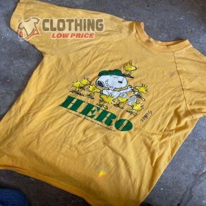 1Vintage 1970S Hero Snoopy Peanuts Halloween Tee T-Shirt