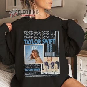 Vintage 1989 Seagull Sweater Taylor Swift Album 1989 2