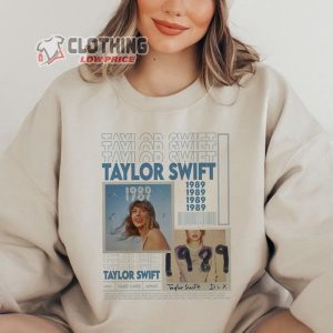 Vintage 1989 Seagull Sweater Taylor Swift Album 1989 3