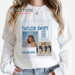 Vintage 1989 Seagull Sweater Taylor Swift Album 1989 5