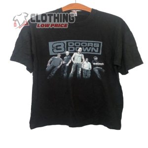 Vintage 3 Doors Down Promo Concert Tour Europe T Shirt