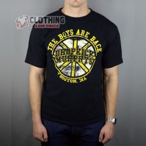 Vintage 90S Dropkick Murphys Merch, The Boys Are Back And They Looking For Trouble T-Shirt