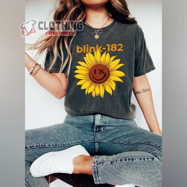 Vintage Arrow Smiley Blink 182 Shirt, Vintage Blink Shirt, Blink 182 Tour 2024, Blink 182 One More Time Tour Gift