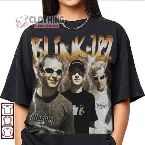 Vintage Blink 182 Shirt, Blink-182 Shirt, Blink-182 Trending Merch, Blink-182 Tour Shirt, Blink-182 One More Time Tour Gift
