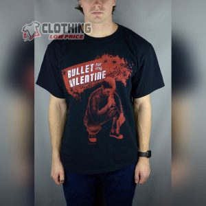 Vintage Bullet For My Valentine Tears Dont Fall T Shirt Bullet For My Valentine Los Angeles Tour Merch1 1