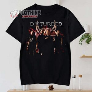 Vintage Disturbed Band World Tour 2024 T Shirt