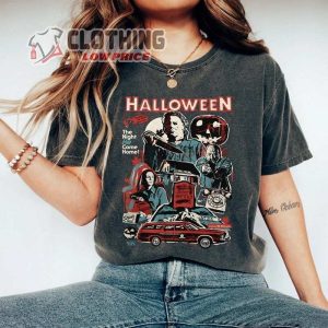 Vintage Michael Myers Halloween Shirt, Michael Myers Halloween The Night He Came Home T-Shirt