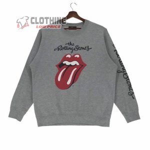 Vintage The Rolling Stones Sweatshirt, The Rolling Stones Rock Band Logo Vintage Unisex Sweatshirt, Retro The Rolling Stones Merch