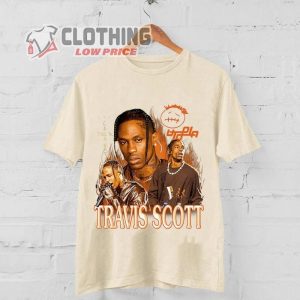 Vintage Travis Scott Shirt Rapper Travis Scott Bootleg ShirtTravis Scott Rap Hip Hop Clothing1