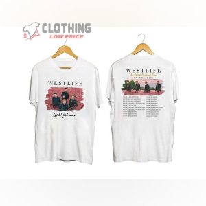 Westlife The Wild Dreams Tour 2023 Merch Westlife World Tour 2023 Shirt Westlife All The Hits T Shirt 2