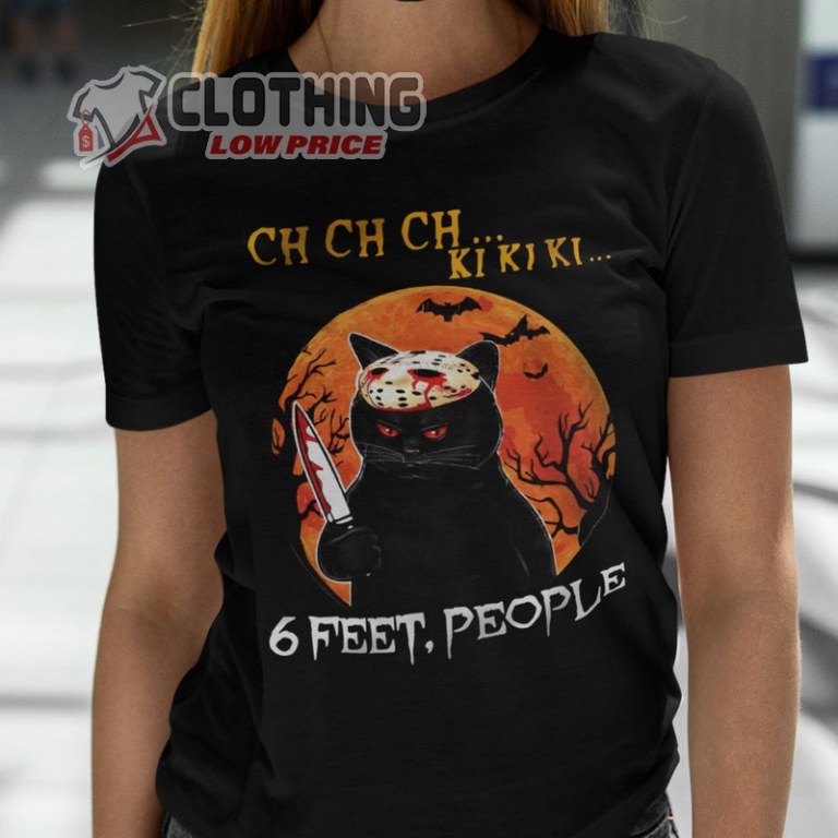 Jason Voorhees Cat Feet People Halloween Shirt