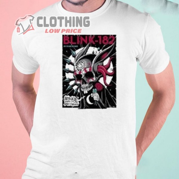 Official Blink 182 With The Naked And Famous Shirt