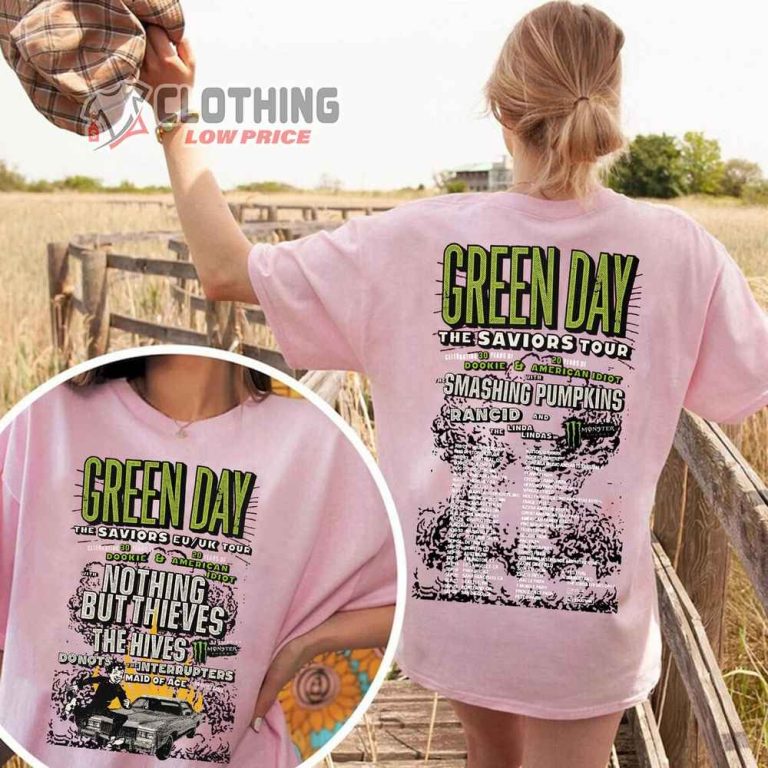 Green Day 2024 Tour Merchandise Usa Magda Cairistiona