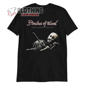 3 Inches Of Blood Band T-Shirt, Battlecry Under A Wintersun Shirt