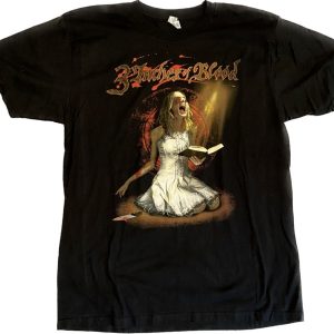 3 Inches Of Blood Preachers Daughter Shirt Size Med Heavy Metal Iron Maiden