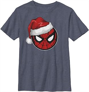 Marvel Christmas Spider-Man Santa Hat Spiderman Christmas Shirt