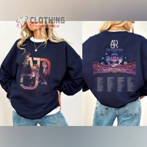 AJR Logo College Merch, AJR The Maybe Man Tour 2024 Tour 2 Sides Sweatshirt, The Maybe Man 2024 Concert Shirt, AJR 2024 Concert Hoodie