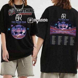 AJR The Maybe Man Tour 2024 Dates Shirt, AJR Tour 2024 Merch, AJR The Maybe Man Trending Tee, AJR Fan Gift
