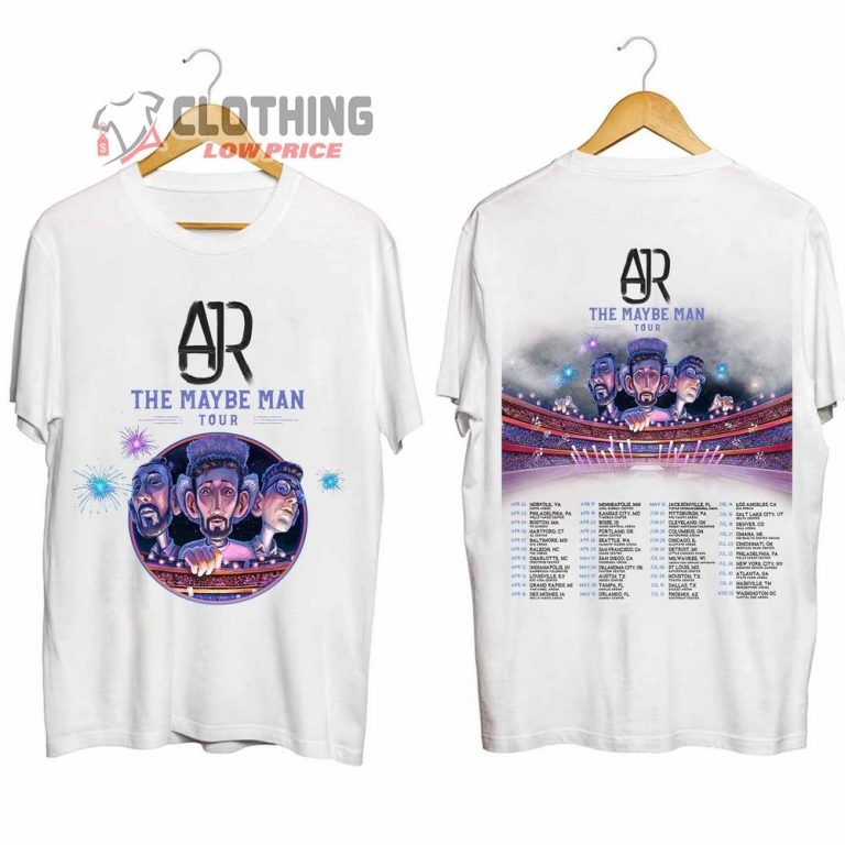 AJR The Maybe Man Tour 2024 Tour Merch, AJR Vip Package Shirt, The