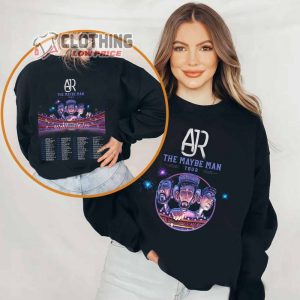 AJR The Maybe Man Tour 2024 Tour Merch, AJR Vip Package Shirt, The Maybe Man 2024 Concert Hoodie, AJR 2024 Concert Presale Code 2024 T-Shirt