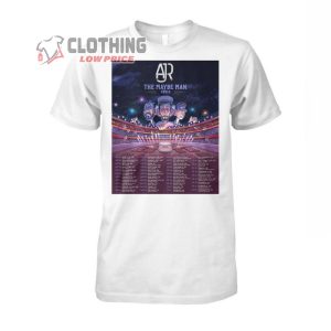 AJR The Maybe Man Tour 2024 Unisex Merch, AJR Tour Dates 2024 Fan Gift, AJR Band Fan T-Shirt